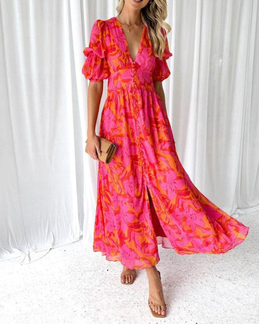 DELACROIX | Solar Glow Maxi Dress (LIMITED EDITION!)