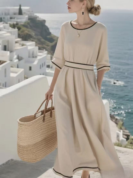 Elegant Midi Dress for Women